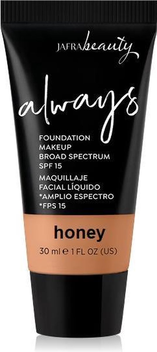 Jafra - Always - Foundation - Make-Up - Broad - Spectrum - SPF 15 - Honey