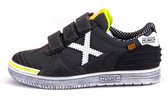 Munich Sneakers - Maat 38 - Unisex - Zwart - Wit - Geel