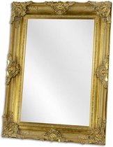 Spiegel - Functioneel - Spiegel met gouden lijst - 117 cm hoog
