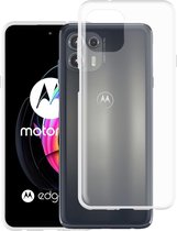 Cazy Motorola Edge 20 Lite hoesje - Soft TPU Case - transparant