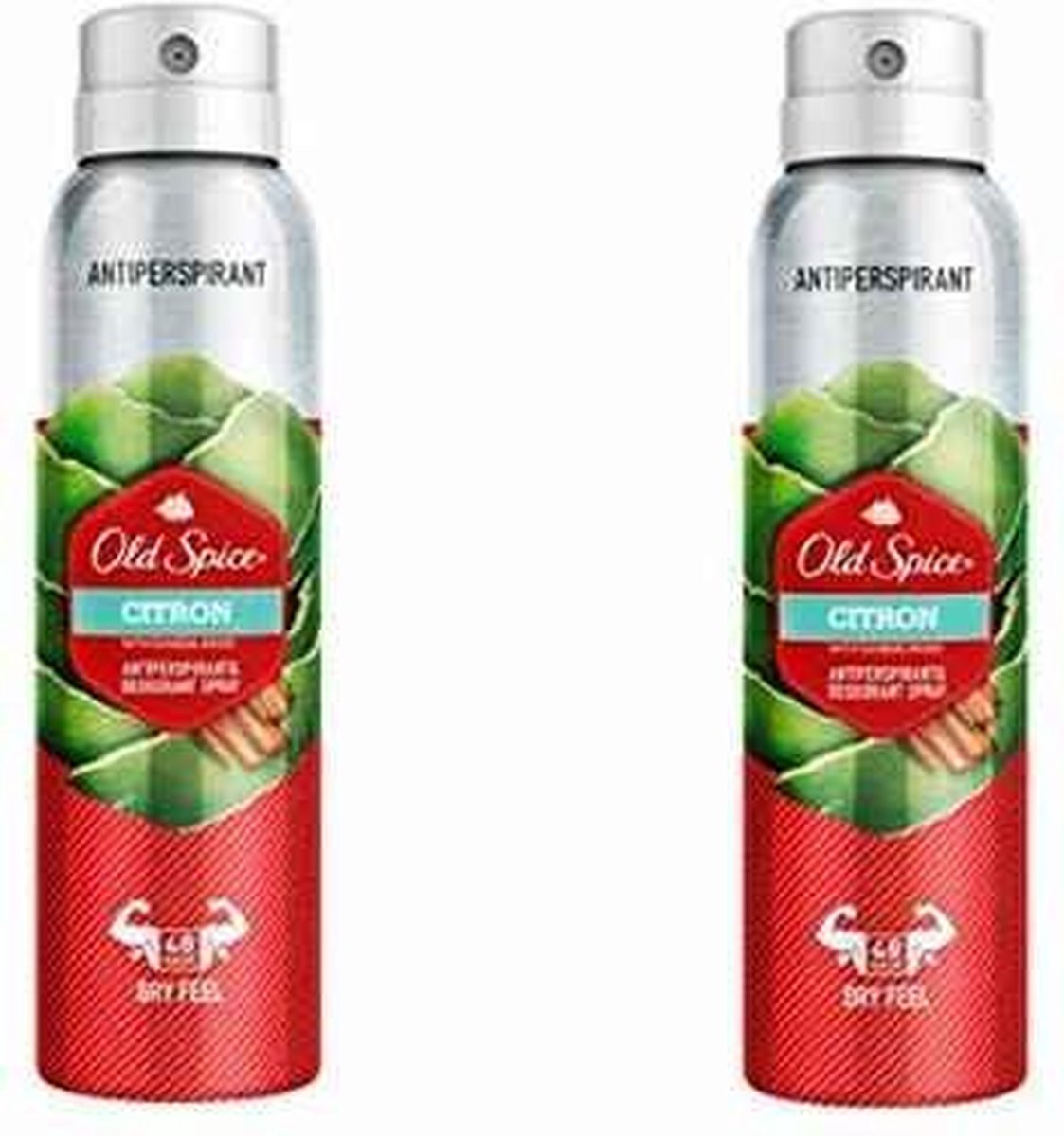 Goedkoopste Deodorant Spray Citron Old Spice (2 x 150 ml