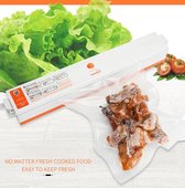 Luxe Vacuum Opbergzakken - Vacuumzakken - 5 Delige Set - Vlees/ Groenten/ Kruiden/ Fruit - Langer Houdbaar