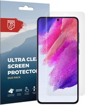Rosso Screen Protector Ultra Clear Duo Pack Geschikt voor Samsung Galaxy S21 FE | Folie | 2 Stuks