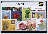 Cactussen – Luxe postzegel pakket (A6 formaat) : collectie van verschillende postzegels van cactussen – kan als ansichtkaart in een A6 envelop - authentiek cadeau - geschenk - kaar