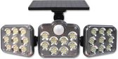 LED Bouwlamp op Solar | incl. afstandsbediening en sensor | 10 Watt