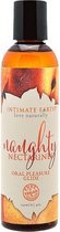 Glijmiddel met Nectarinesmaak Intimate Earth Nectarine (120 ml)