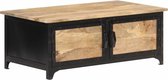 Salontafel massief mangohout 90x50x35 cm