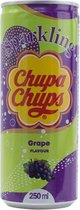 Chupa chups - grape - 24 x blik - 250 ml - frisdrank