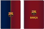 Boek over Ringen F.C. Barcelona A4 Kastanjebruin Marineblauw