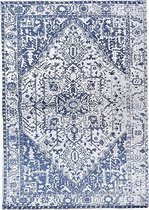 The Rug Republic Jacquard Woven SONID Ivory/Blue 190 x 290 cm CARPET