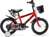 Generation BMX fiets 14" Rood - Kinderfiets
