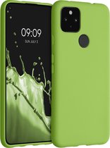 kwmobile telefoonhoesje voor Google Pixel 4a 5G - Hoesje voor smartphone - Back cover in groene peper