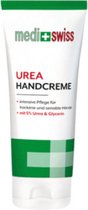 Handcréme voor droge handen - Medi + Swiss - Urea 5% - 75ml - bevat glycerine en olijf olie - geparfumeerd