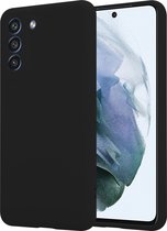 ShieldCase telefoonhoesje geschikt voor Samsung galaxy s21 fe hoesje siliconen - zwart