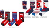 Spiderman  sokken 6 pack - Maat 23 / 26