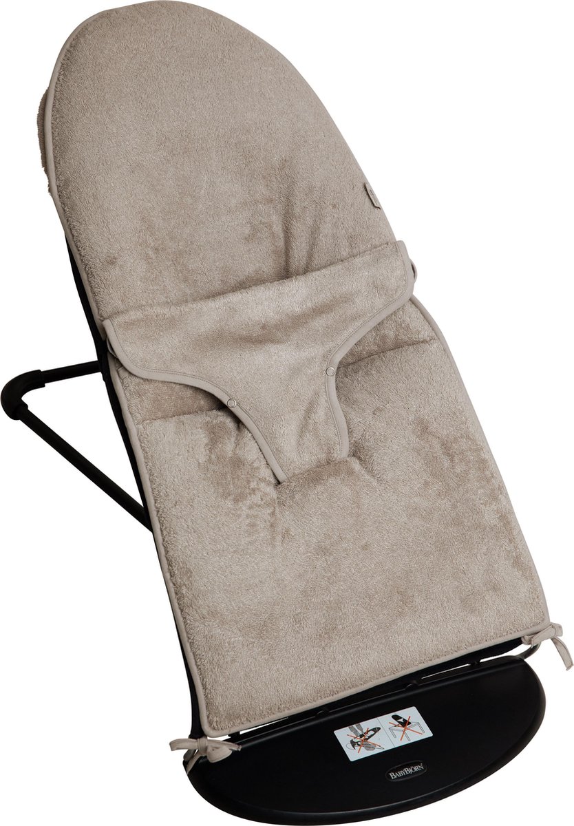 Goedkoopste Wipstoelhoes Babybjörn Feather Grey - Timboo