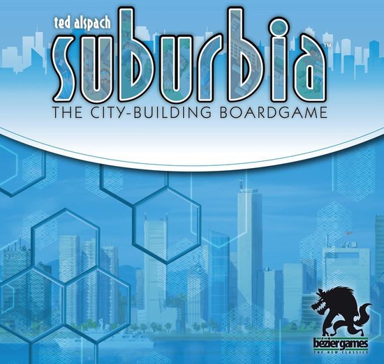 Boek: Suburbia, geschreven door Bezier Games