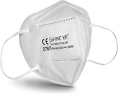 FFP2 Maskers NR - 10 Stuks Niet Medische individueel verpakte Mondmaskers / CE - EU  goedgekeurd - zonder grafeen