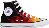 Converse Sneakers - Maat 38 - Unisex - zwart/rood/geel
