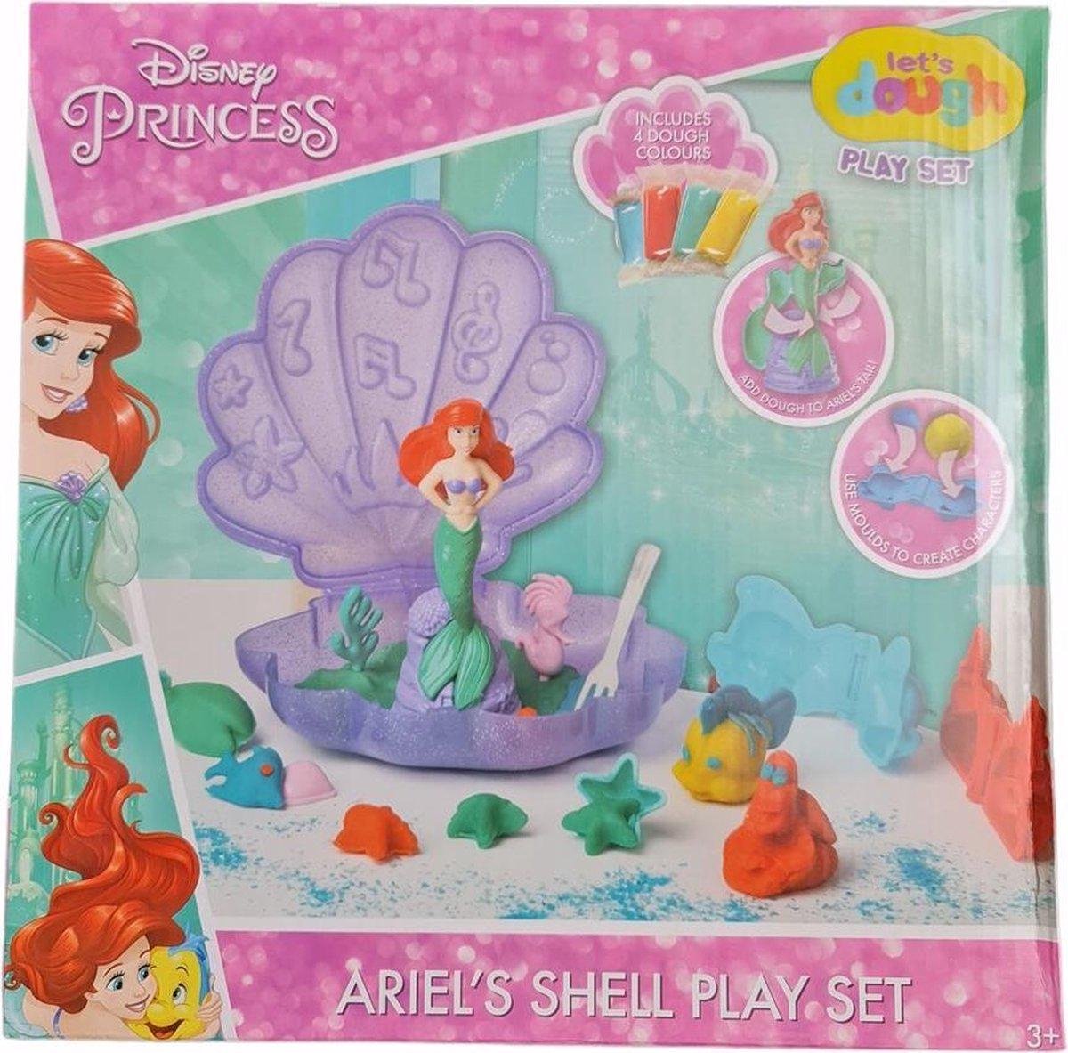 Disney Princess Coffret De Jeu En Coquillage D Ariel Coffret De Jeu En Argile Bol Com