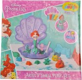 Disney Princess - Ariel's schelp speelset + Klei speelset