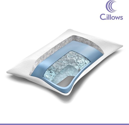 Cillows Hoofdkussen Orthopedisch Waterkussen - 60 x 70 cm