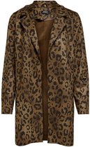 Only Jas Onljoline Faux Suede Aop Coat Cc Ot 15231769 Partridge/leo Dames Maat - XL