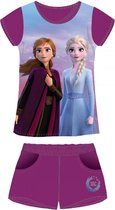 Frozen shortama - maat 128 - Disney Frozen II pyjama - paars