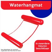 Waterhangmat "Rood" - Waterspeelgoed - Luchtbed - Hangmat - Zomer - Zwembadspeelgoed