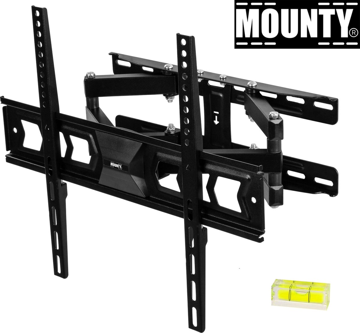 RICOO Monitorhouder Monitor Wandhouder TV Draaibaar Kantelbaar S1022 Tft Wandhouder 4k Gebogen Pc Computer Beeldscherm Tv Wandhouder 43cm 17 120cm 47 Inchvesa 200x100 200x200 Zwart