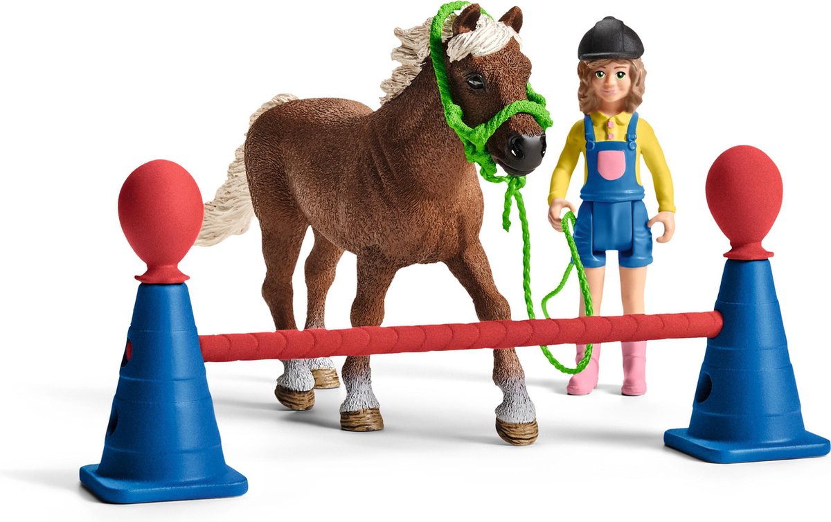 schleich FARM WORLD Speelfigurenset - Paarden Trainingskamp - Kinderspeelgoed voor Jongens en Meisjes - 3 tot 8 jaar - 41 Onderdelen - 42481 — afbeelding 6
