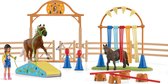 Schleich Farmworld - Paarden Trainingskamp - Speelfigurenset - Kinderspeelgoed voor Jongens en Meisjes - 3 tot 8 jaar - 41 Onderdelen