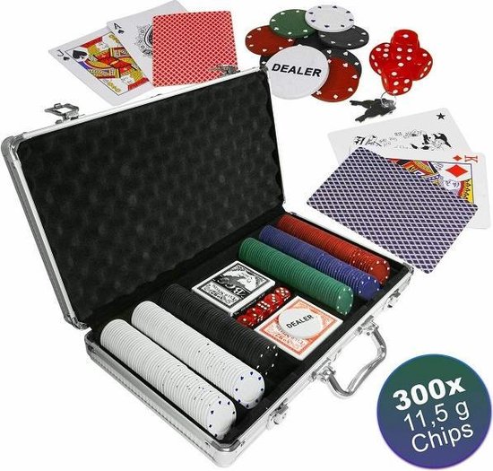 Afbeelding van het spel Royal Flush Poker Koffer - 300 Chips
