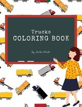 Trucks Coloring Book for Kids Ages 3+ (Printable Version)