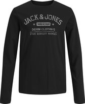 JACK&JONES JUNIOR JJEJEANS TEE LS O-NECK 21/22 NOOS JR Jongens T-shirt - Maat 140