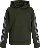 JACK&JONES JUNIOR JCOTAPING SWEAT HOOD JR Jongens Trui - Maat 128