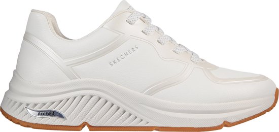 Skechers Arch Fit S-Miles- Mile Makers Dames Sneakers - White - Maat 39
