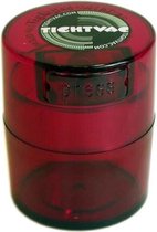 Tightvac 0,12 liter mini clear red tint, red tint cap