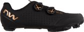 Northwave Rebel Fietsschoenen - Maat 43 - Unisex - Zwart - Goud