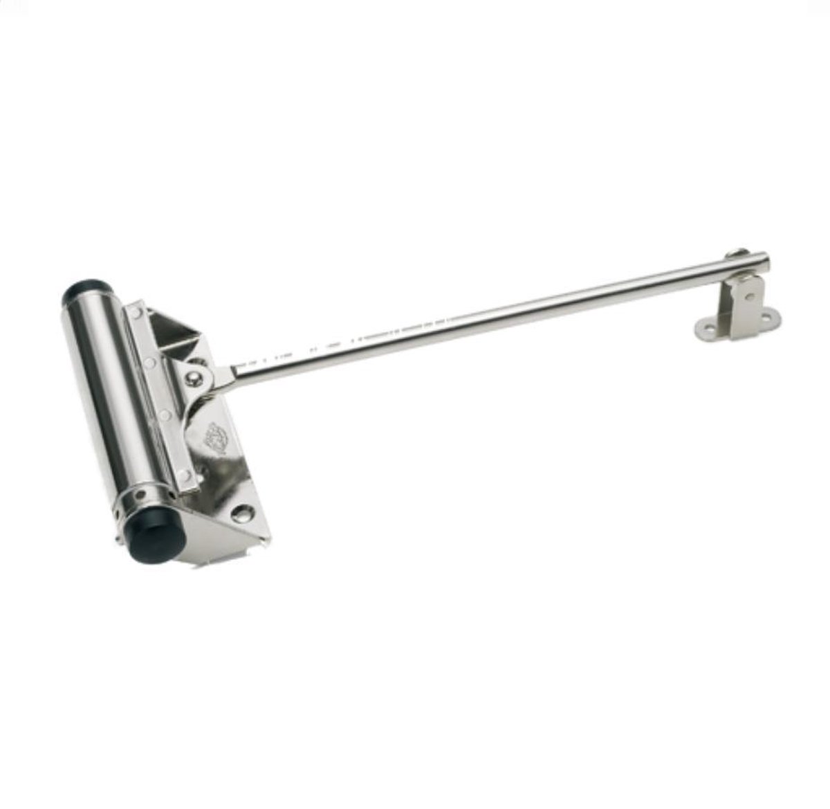 Mauer Deursluiter - Solide uitvoering - Sluitkracht instelbaar - Staal vernikkeld - max 25 kg deurgewicht - Type 15-1