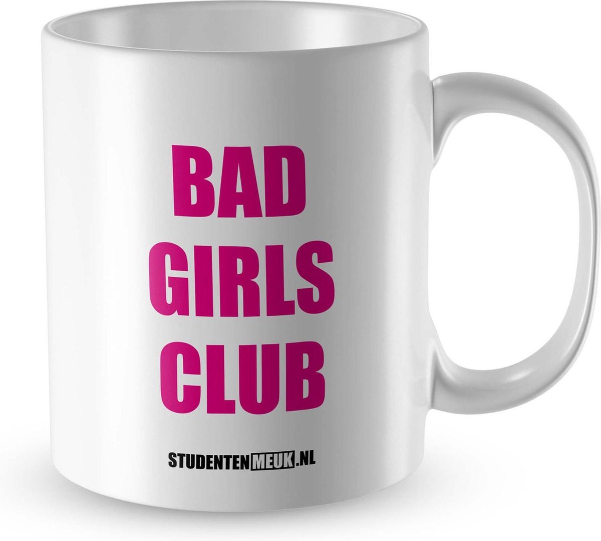 Studentenmeuk - Mok - Bad Girls Club - Mok met tekst - Koffiemok