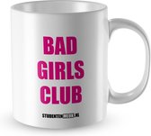 Studentenmeuk - Mok - Bad Girls Club - Mok met tekst - Koffiemok