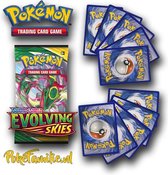 Pokémon Evolving Skies Boosterpack incl 35x Uncommon kaarten - Trading Cards - Ruil en Speel Kaarten Bundel