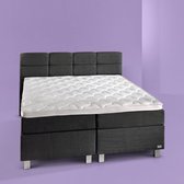 Boxspring 180x200 - iDream - Complete Set incl. Topdekmatras - Gratis Montage - Antraciet