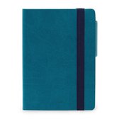 LEGAMI POCKET AGENDA 2022 - 12 maanden - Week op 2 pagina's - verticaal - DWARS - 9,5x13,5cm - petrol blue
