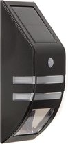 Solar LED buitenlamp - Met bewegingssensor - Zwart