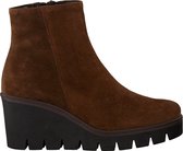 Gabor 780.1 Enkellaarsjes - Enkelboots - Dames - Cognac - Maat 35