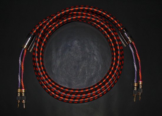 Monosaudio High End luidspreker banaanstekker 8 stuks dubbele schroef