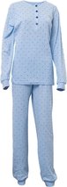 dames pyjama Cocodream blauw maat XXL