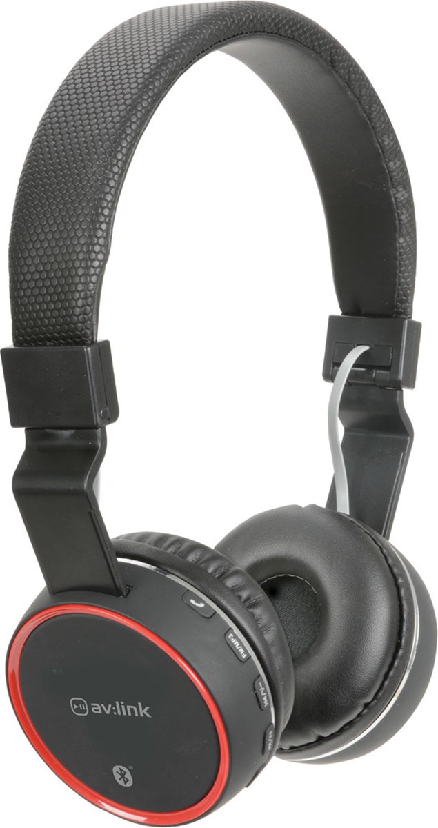 AV:Link Wireless Bluetooth hoofdtelefoon (Zwart)